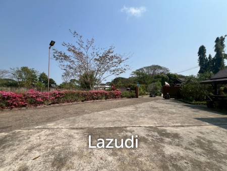 ขายบ้าน/รีสอร์ททรงไทยโมเดิร์นใกล้ตัวเมืองเชียงราย ที่ต.ริมกก