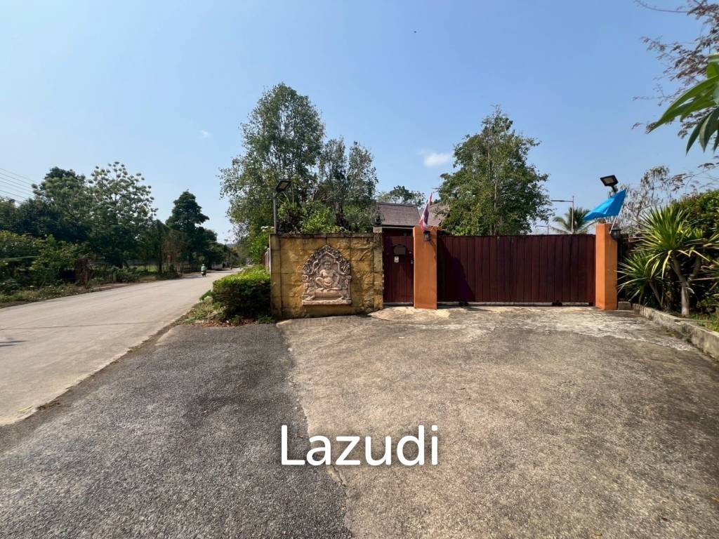 ขายบ้าน/รีสอร์ททรงไทยโมเดิร์นใกล้ตัวเมืองเชียงราย ที่ต.ริมกก