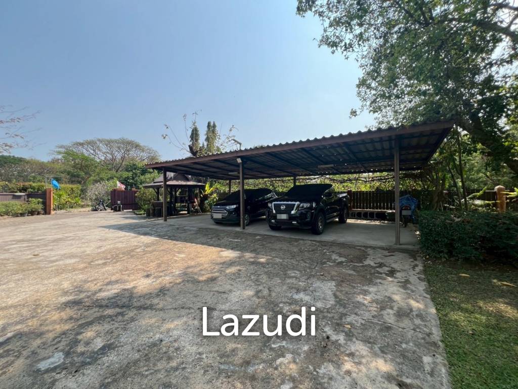 ขายบ้าน/รีสอร์ททรงไทยโมเดิร์นใกล้ตัวเมืองเชียงราย ที่ต.ริมกก