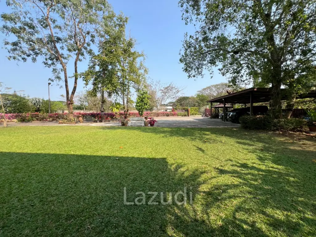 ขายบ้าน/รีสอร์ททรงไทยโมเดิร์นใกล้ตัวเมืองเชียงราย ที่ต.ริมกก