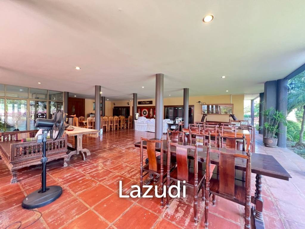 ขายบ้าน/รีสอร์ททรงไทยโมเดิร์นใกล้ตัวเมืองเชียงราย ที่ต.ริมกก