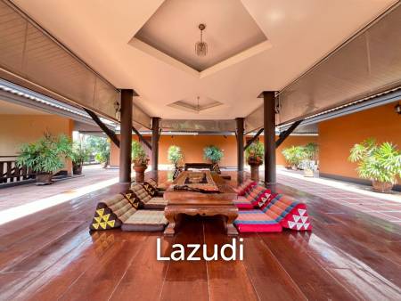 ขายบ้าน/รีสอร์ททรงไทยโมเดิร์นใกล้ตัวเมืองเชียงราย ที่ต.ริมกก