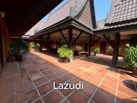 ขายบ้าน/รีสอร์ททรงไทยโมเดิร์นใกล้ตัวเมืองเชียงราย ที่ต.ริมกก