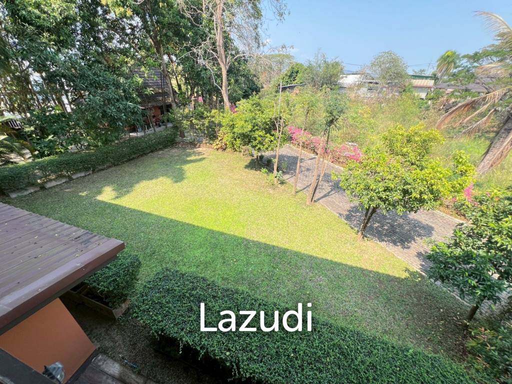 ขายบ้าน/รีสอร์ททรงไทยโมเดิร์นใกล้ตัวเมืองเชียงราย ที่ต.ริมกก