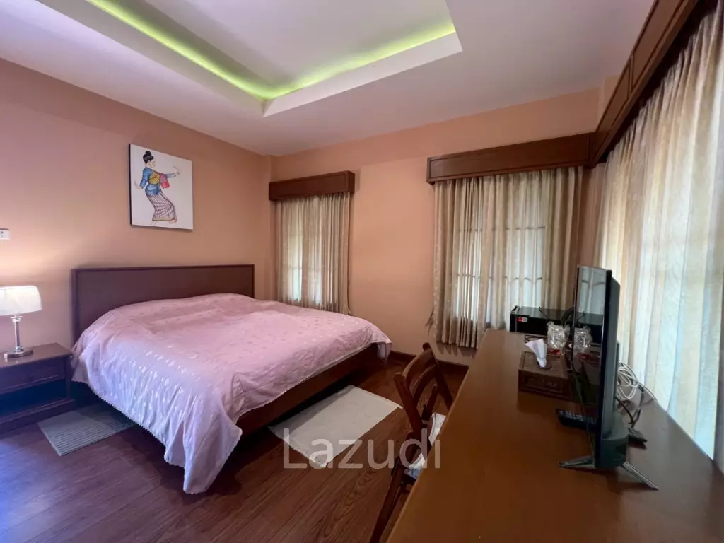 ขายบ้าน/รีสอร์ททรงไทยโมเดิร์นใกล้ตัวเมืองเชียงราย ที่ต.ริมกก