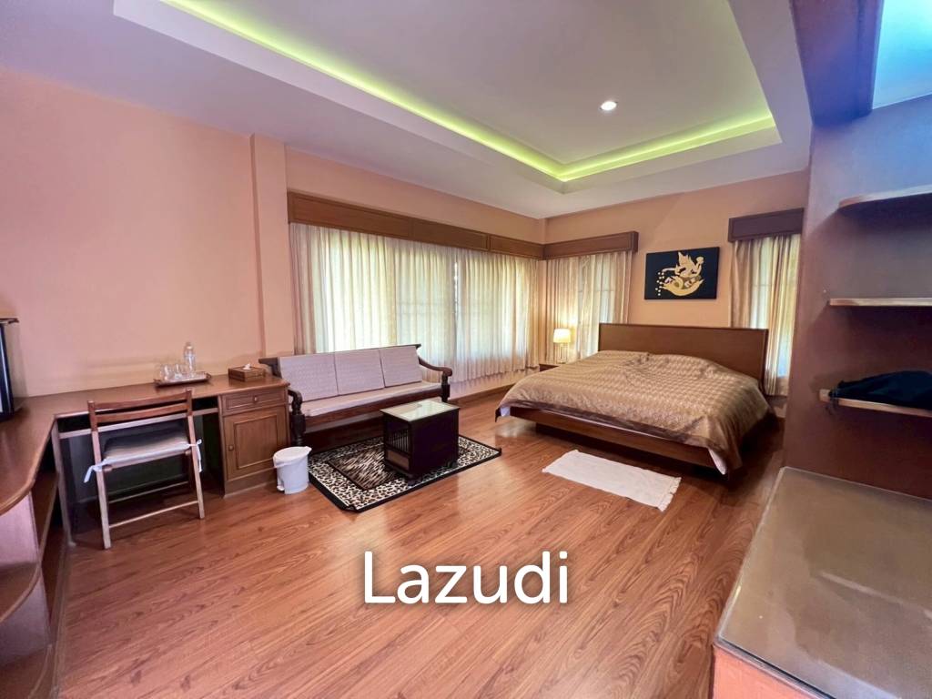 ขายบ้าน/รีสอร์ททรงไทยโมเดิร์นใกล้ตัวเมืองเชียงราย ที่ต.ริมกก