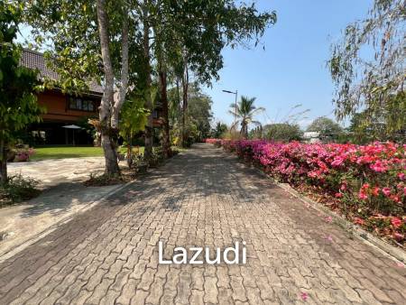 ขายบ้าน/รีสอร์ททรงไทยโมเดิร์นใกล้ตัวเมืองเชียงราย ที่ต.ริมกก