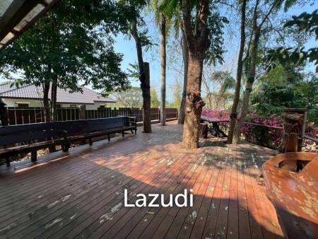 ขายบ้าน/รีสอร์ททรงไทยโมเดิร์นใกล้ตัวเมืองเชียงราย ที่ต.ริมกก