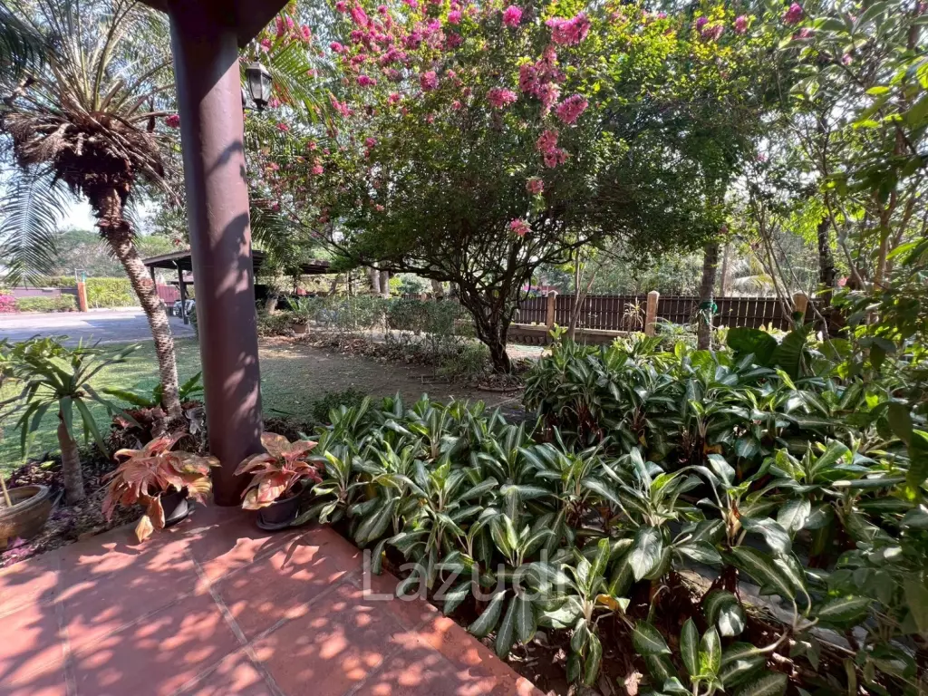 ขายบ้าน/รีสอร์ททรงไทยโมเดิร์นใกล้ตัวเมืองเชียงราย ที่ต.ริมกก