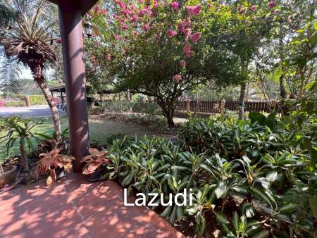 ขายบ้าน/รีสอร์ททรงไทยโมเดิร์นใกล้ตัวเมืองเชียงราย ที่ต.ริมกก