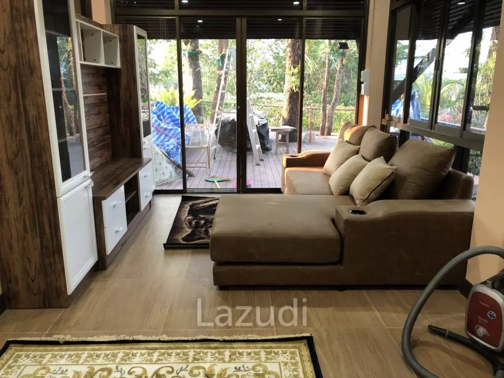 ขายบ้าน/รีสอร์ททรงไทยโมเดิร์นใกล้ตัวเมืองเชียงราย ที่ต.ริมกก