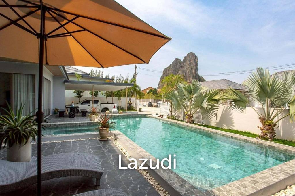 279 Sqm Luxury Pool Villa 3 bedroom 3 Bathroom  – Cha-am