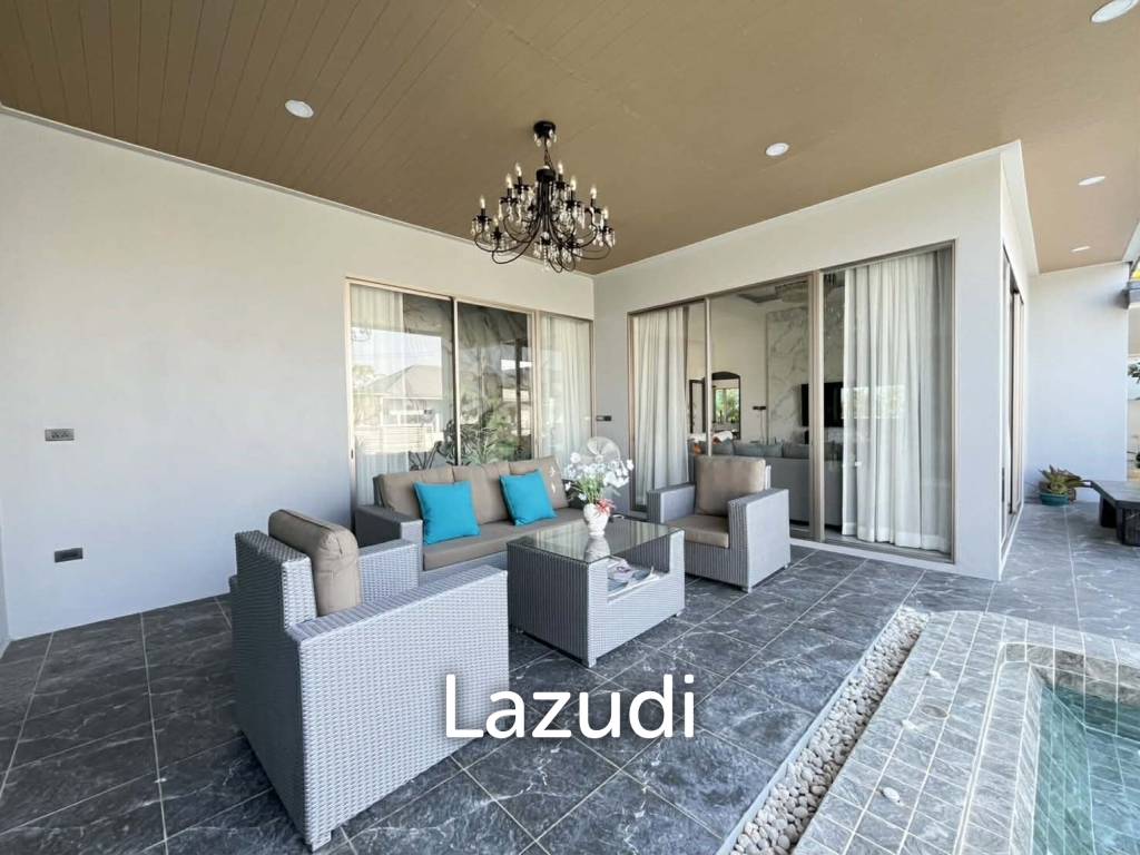 279 Sqm Luxury Pool Villa 3 bedroom 3 Bathroom  – Cha-am