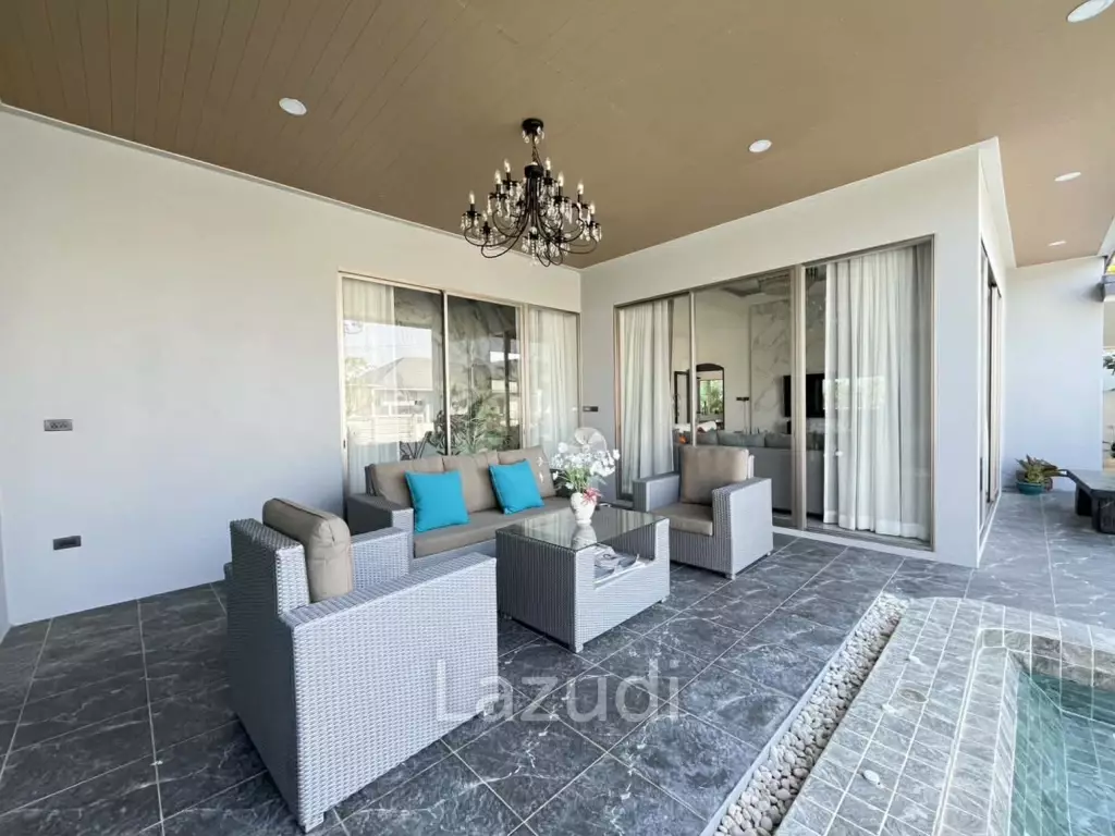 279 Sqm Luxury Pool Villa 3 bedroom 3 Bathroom  – Cha-am