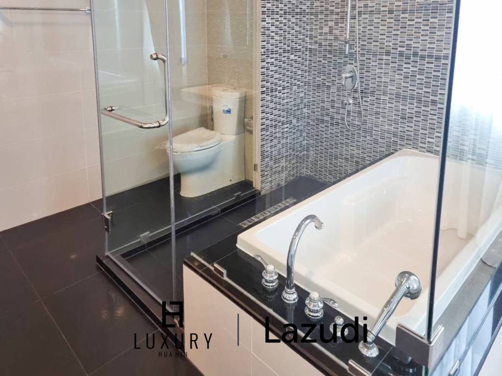 86 sqm 2-Bed Condo at The Crest Santora Hua Hin City