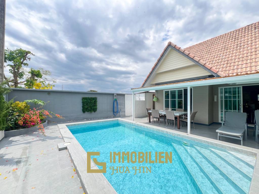 Rénovée / 119 m² habitables / piscine privée