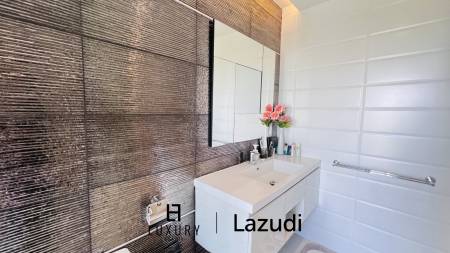 คอนโดหรูชั้น7 ใจกลางหัวหิน 5 ห้องนอน ใกล้เมืองและวิวทะเล