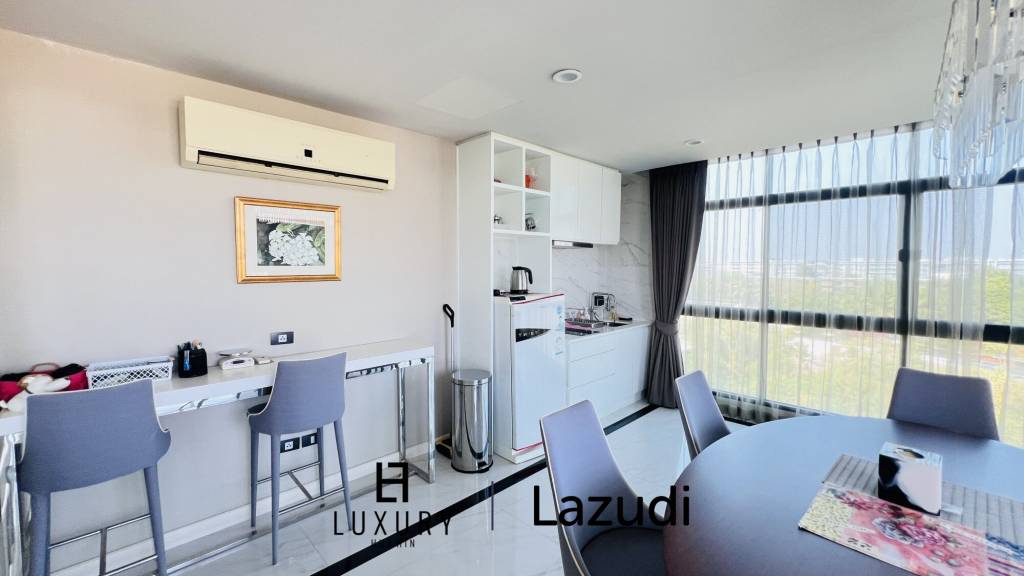 คอนโดหรูชั้น7 ใจกลางหัวหิน 5 ห้องนอน ใกล้เมืองและวิวทะเล