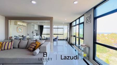 คอนโดหรูชั้น7 ใจกลางหัวหิน 5 ห้องนอน ใกล้เมืองและวิวทะเล