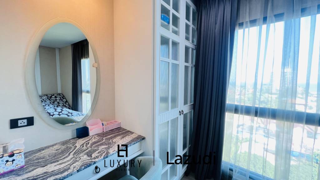 คอนโดหรูชั้น7 ใจกลางหัวหิน 5 ห้องนอน ใกล้เมืองและวิวทะเล