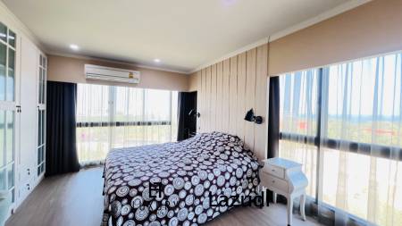 คอนโดหรูชั้น7 ใจกลางหัวหิน 5 ห้องนอน ใกล้เมืองและวิวทะเล