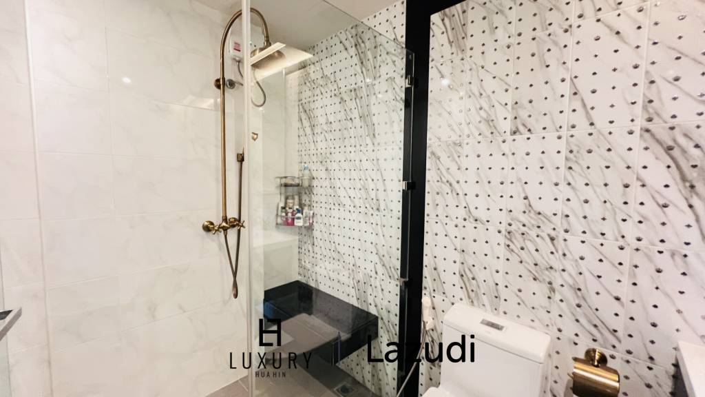 คอนโดหรูชั้น7 ใจกลางหัวหิน 5 ห้องนอน ใกล้เมืองและวิวทะเล