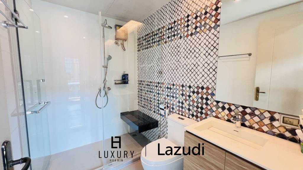 คอนโดหรูชั้น7 ใจกลางหัวหิน 5 ห้องนอน ใกล้เมืองและวิวทะเล