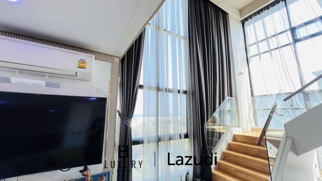 คอนโดหรูชั้น7 ใจกลางหัวหิน 5 ห้องนอน ใกล้เมืองและวิวทะเล