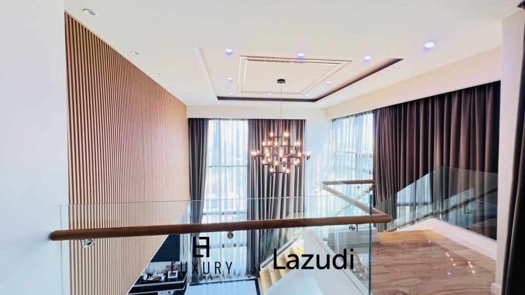 คอนโดหรูชั้น7 ใจกลางหัวหิน 5 ห้องนอน ใกล้เมืองและวิวทะเล