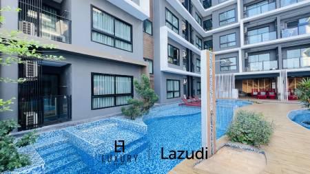 คอนโดหรูชั้น7 ใจกลางหัวหิน 5 ห้องนอน ใกล้เมืองและวิวทะเล