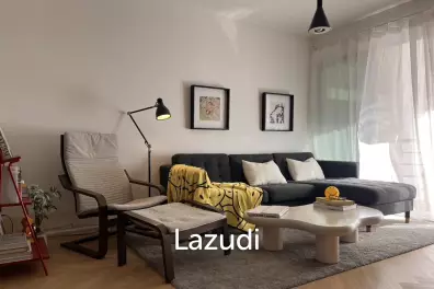 80 sqm modern 2 bedroom condo on 10th floor in Bang Phongphang, Yannawa