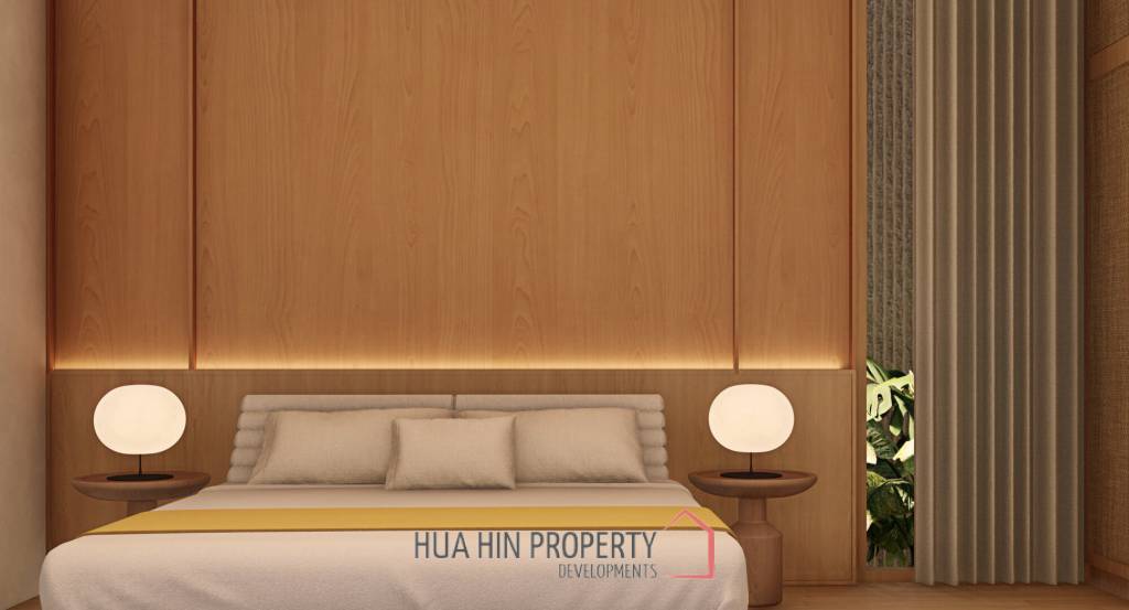 Modern 4 bedroom pool villa in Thap Tai Hua Hin