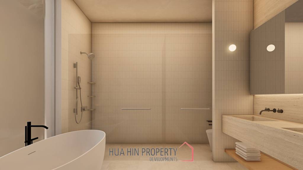 Modern 4 bedroom pool villa in Thap Tai Hua Hin