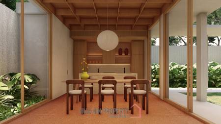 Modern 4 bedroom pool villa in Thap Tai Hua Hin