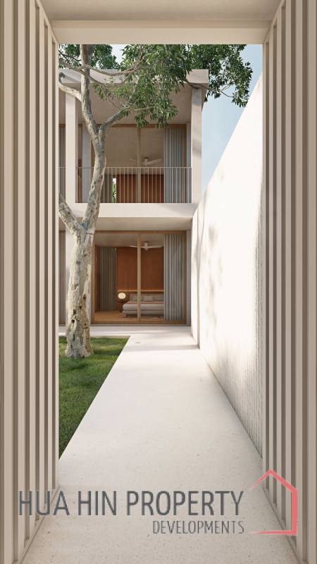 Modern 4 bedroom pool villa in Thap Tai Hua Hin