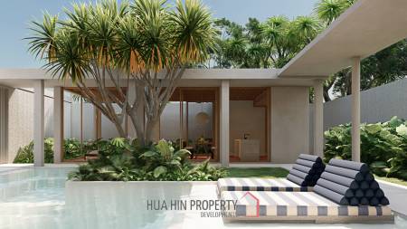 Modern 4 bedroom pool villa in Thap Tai Hua Hin