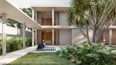 Modern 4 bedroom pool villa in Thap Tai Hua Hin