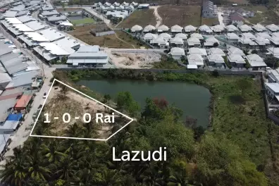 ขายที่ดิน 1 ไร่ ติดสระน้ำ ทำเลบ้านทับใต้ หัวหิน ฟรีโฮลด์