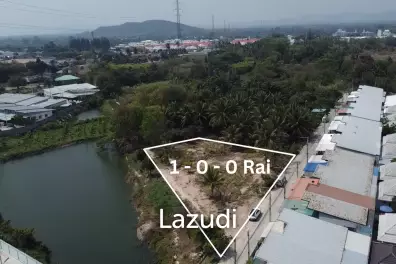 ขายที่ดิน 1 ไร่ ติดสระน้ำ ทำเลบ้านทับใต้ หัวหิน ฟรีโฮลด์