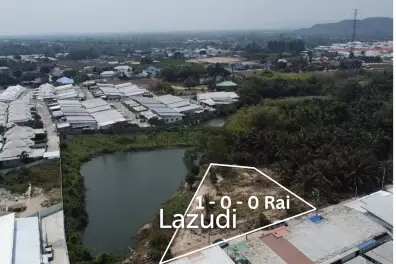 ขายที่ดิน 1 ไร่ ติดสระน้ำ ทำเลบ้านทับใต้ หัวหิน ฟรีโฮลด์