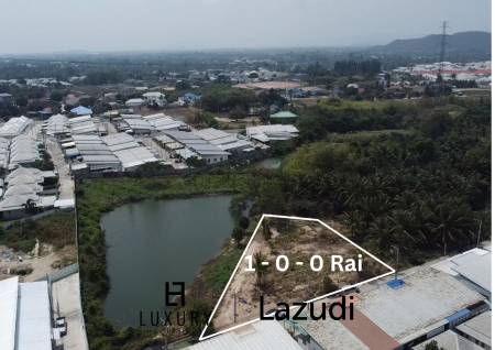 1 Rai Freehold Waterfront Land in Soi Hua Hin 88 Thap Tai