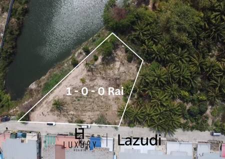 1 Rai Freehold Waterfront Land in Soi Hua Hin 88 Thap Tai