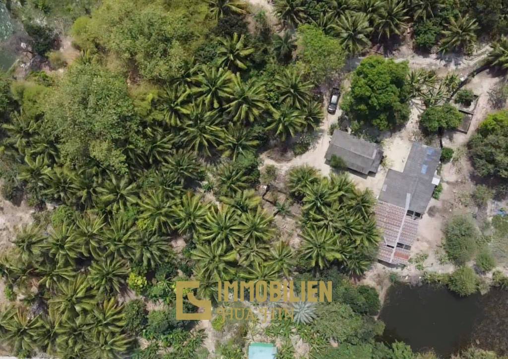 Участок площадью 1 раи на берегу моря в районе Сой Хуа Хин 88 Тхап Тай.