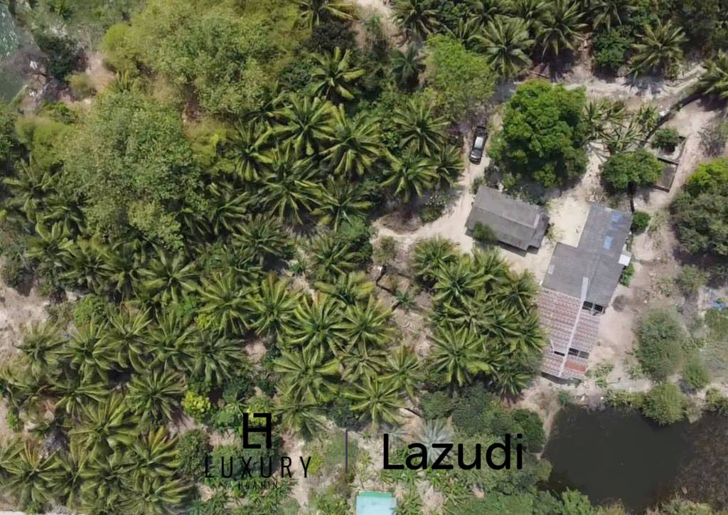 1 Rai Freehold Waterfront Land in Soi Hua Hin 88 Thap Tai