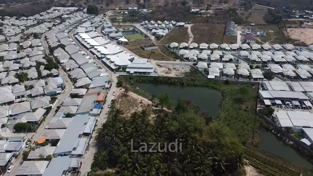1 Rai Freehold Waterfront Land in Soi Hua Hin 88 Thap Tai