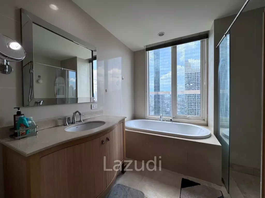 114 sqm high floor condo at The Empire Place Sathorn Bangkok