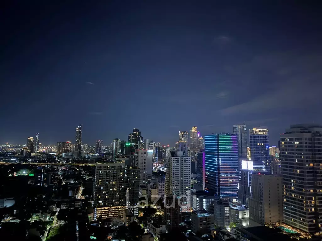 114 sqm high floor condo at The Empire Place Sathorn Bangkok