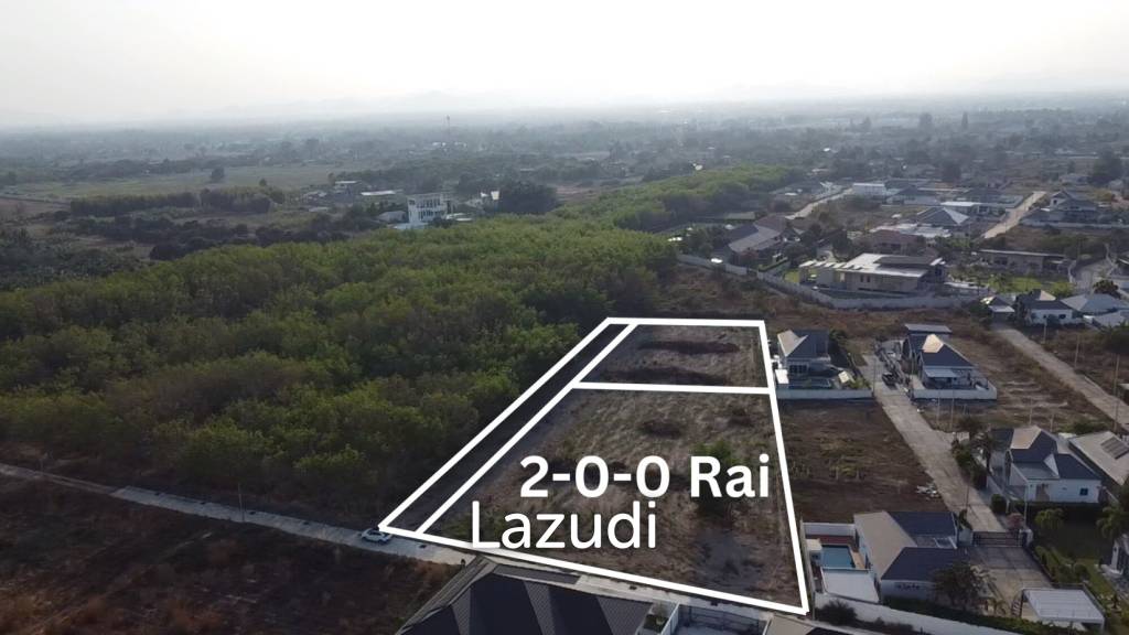 2 Rai Land for Sale in Hin Lek Fai Close to Black Mountain
