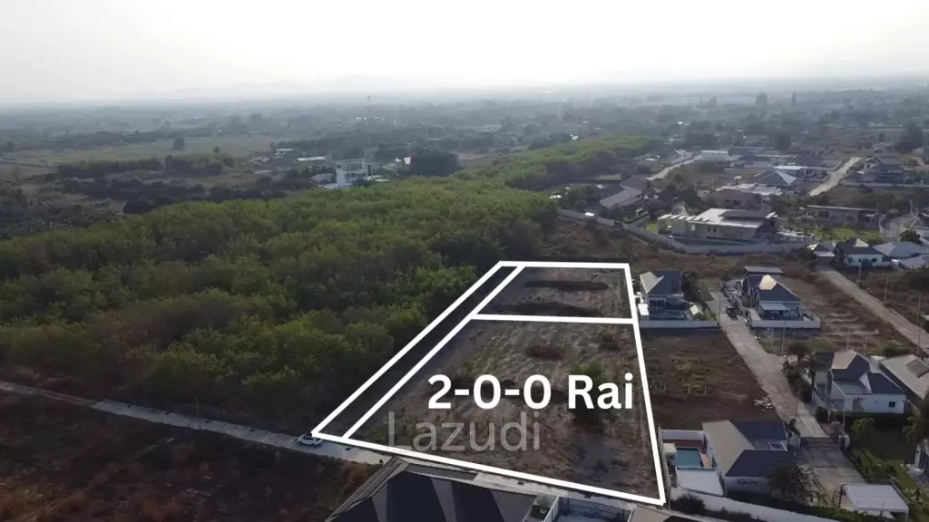 2 Rai Land for Sale in Hin Lek Fai Close to Black Mountain