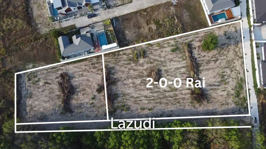 2 Rai Land for Sale in Hin Lek Fai Close to Black Mountain